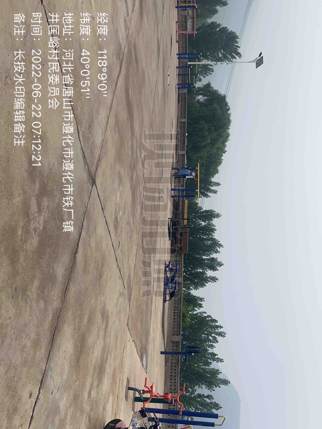 井匡峪村健身广场